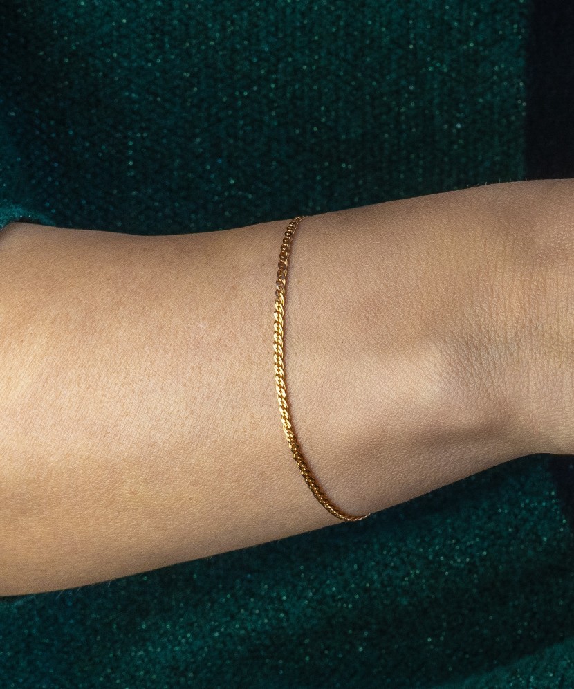 Kuldkäevõru "Mona Liza" 2.2mm - Kullast käeketid - Goldinga