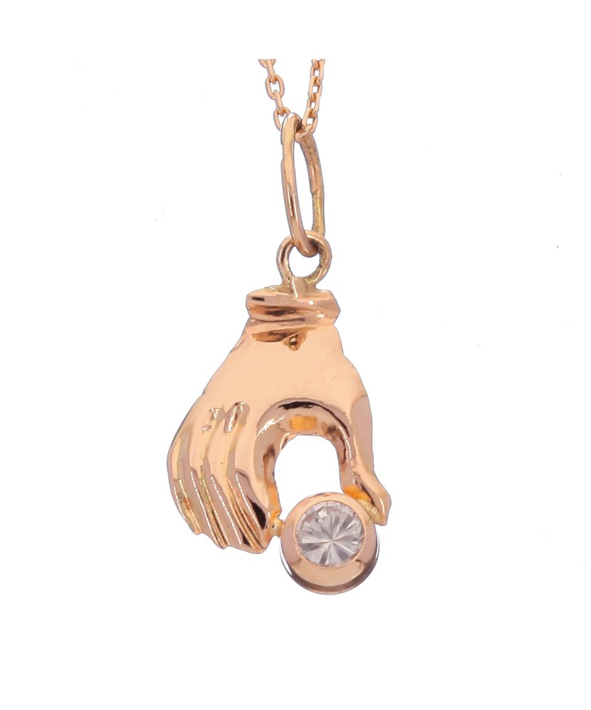 Kuldripats tsirkooniga - Kullast ripatsid - Goldinga