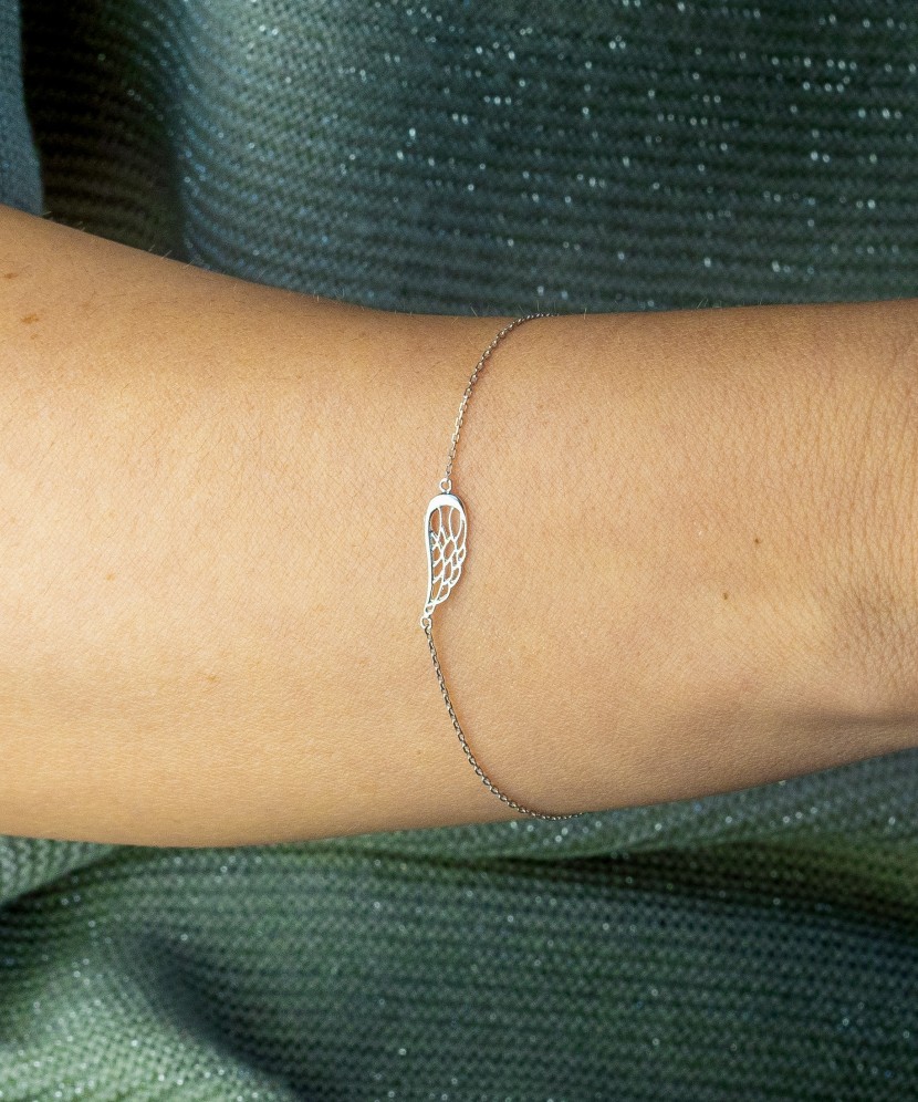 Sidabrinė apyrankė "Angelo sparnas" Goldinga 03211