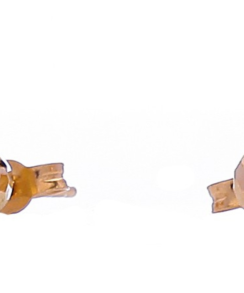 Graveeritud kuldkõrvarõngad "Mullid" 4mm - Kuldkõrvarõngad - Goldinga