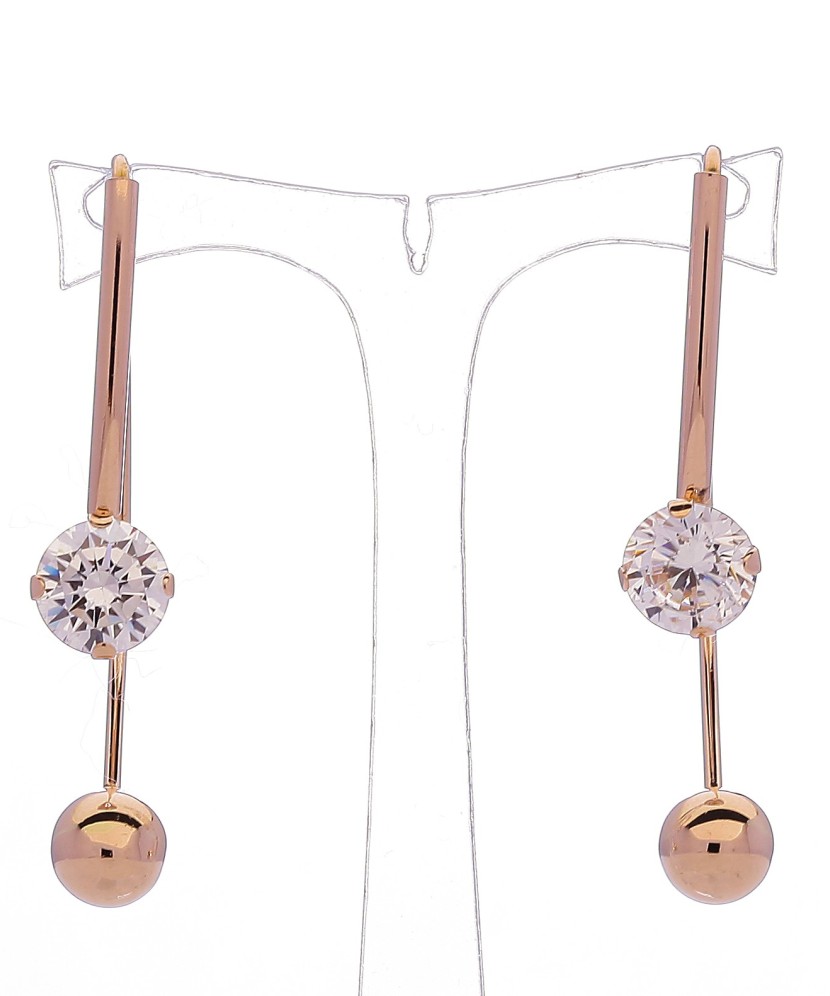 Kuldkõrvarõngad tsirkoonidega - Kuldkõrvarõngad - Goldinga