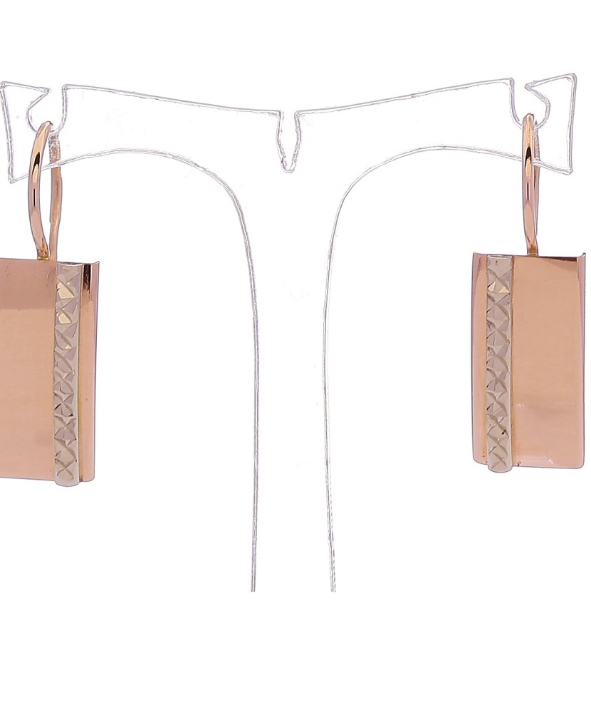 Auksiniai auskarai su cirkoniais - Auksiniai auskarai - Goldinga