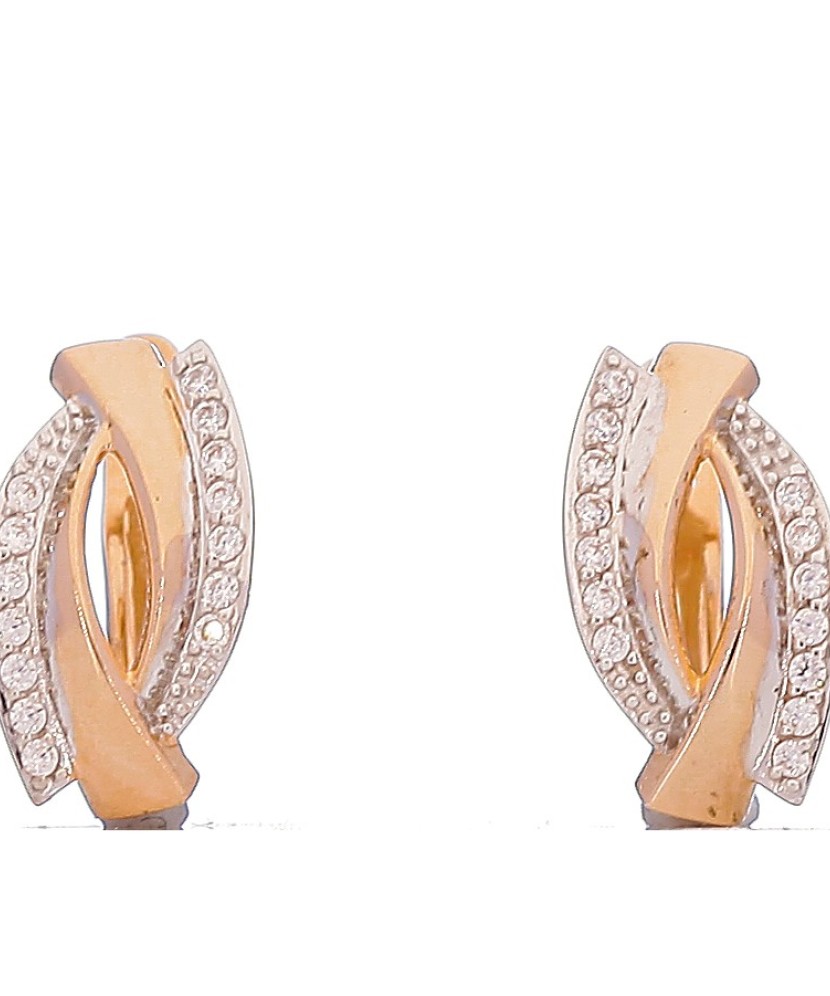 Kuldkõrvarõngad tsirkoonidega - Kuldkõrvarõngad - Goldinga