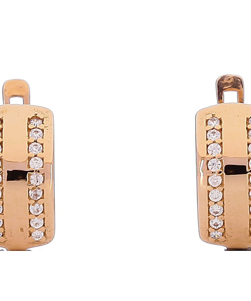 Kuldkõrvarõngad tsirkoonidega - Kuldkõrvarõngad - Goldinga