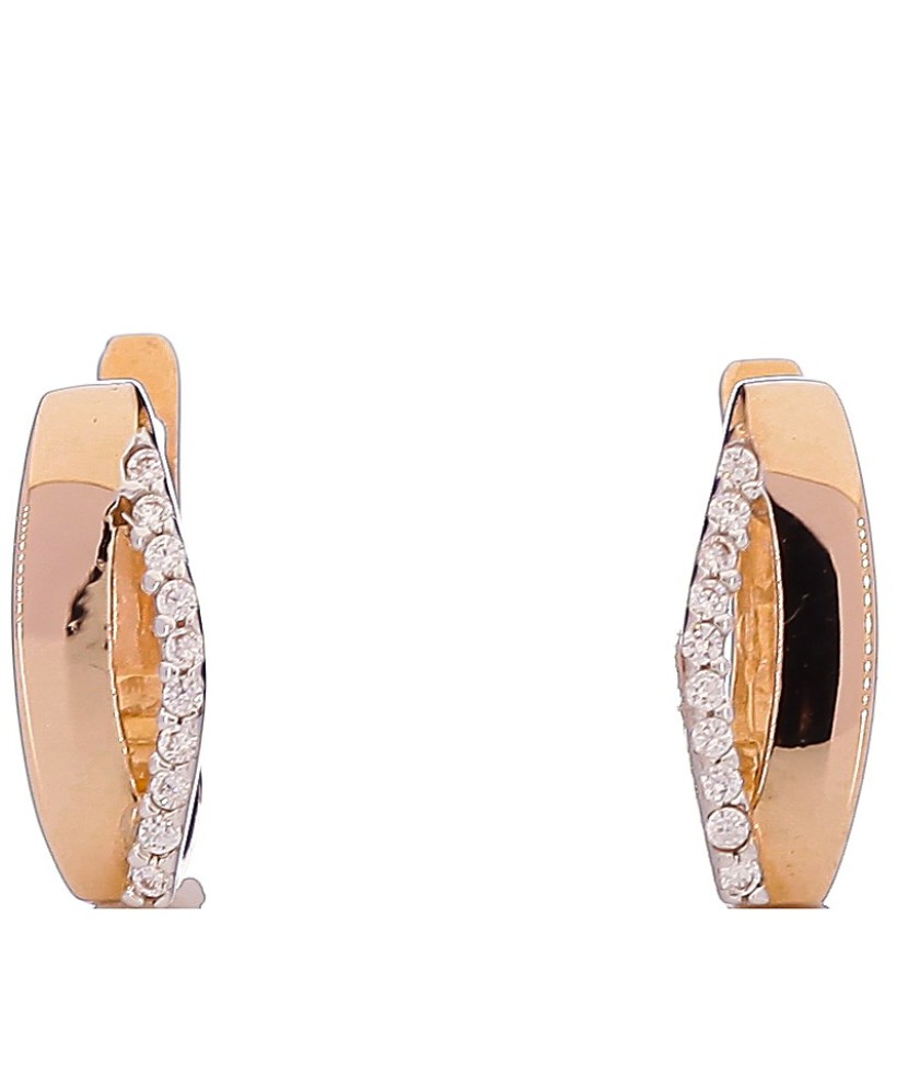 Kuldkõrvarõngad tsirkoonidega - Kuldkõrvarõngad - Goldinga