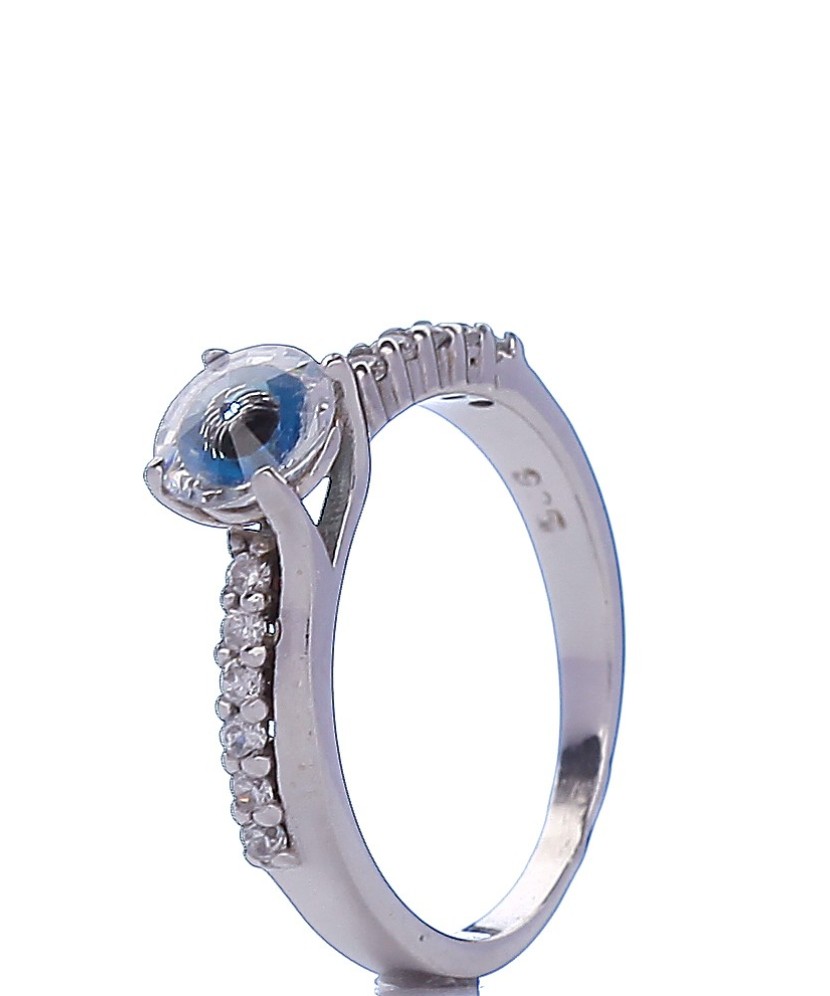 Hõbesõrmus tsirkoonidega - Hõbesõrmused - Goldinga