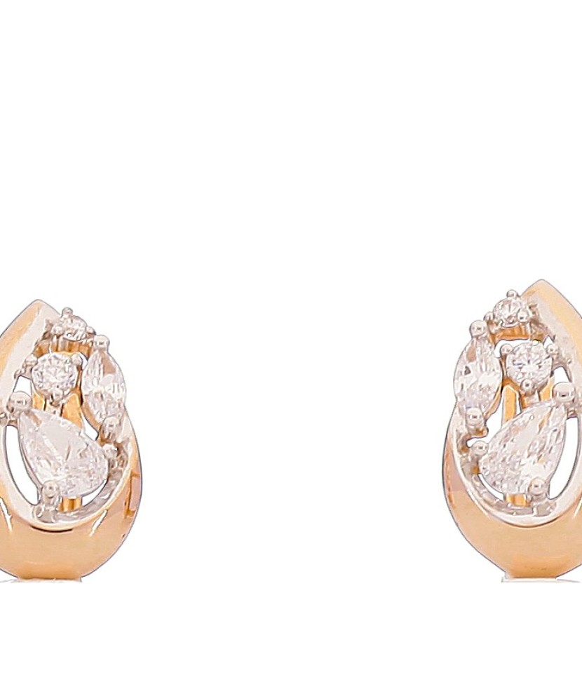 Kuldkõrvarõngad tsirkoonidega - Kuldkõrvarõngad - Goldinga