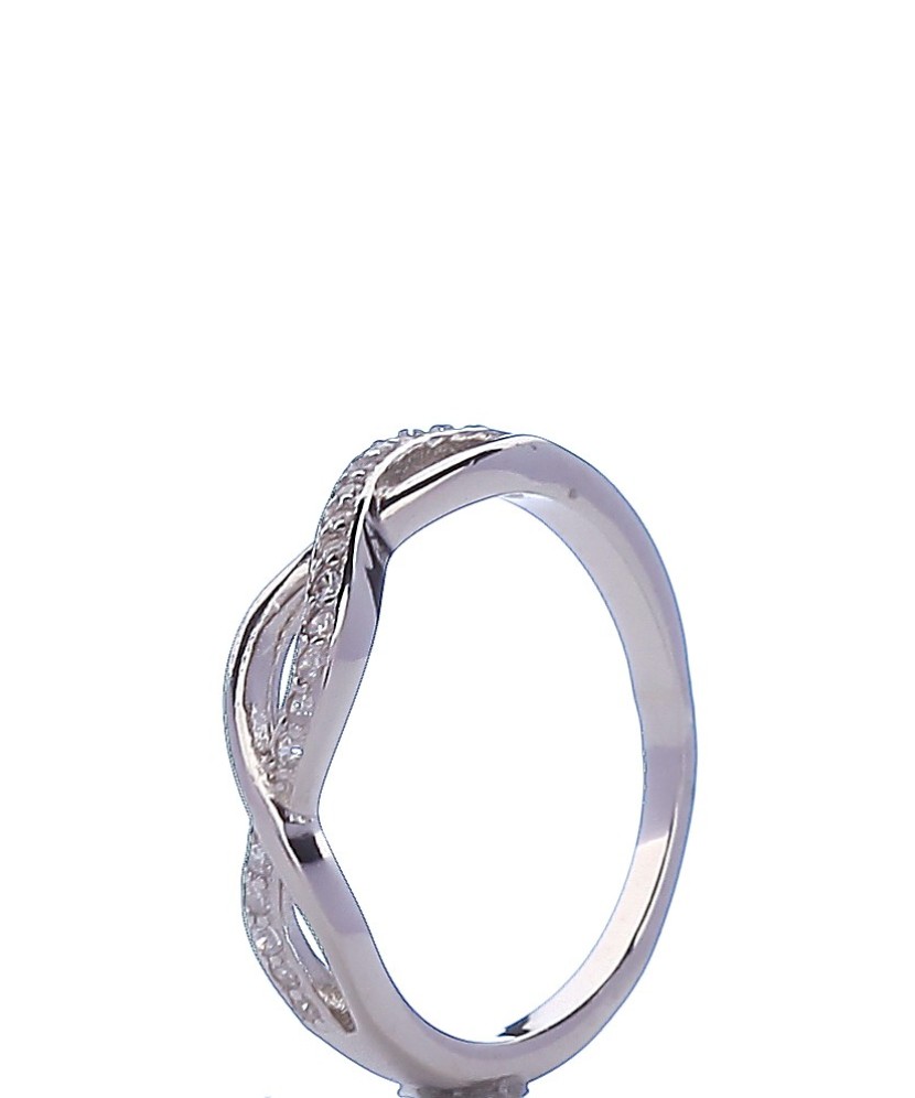 Hõbesõrmus tsirkoonidega - Hõbesõrmused - Goldinga