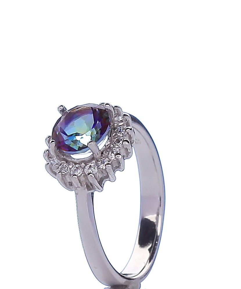 Hõbesõrmus Mystic kiviga - Hõbesõrmused - Goldinga