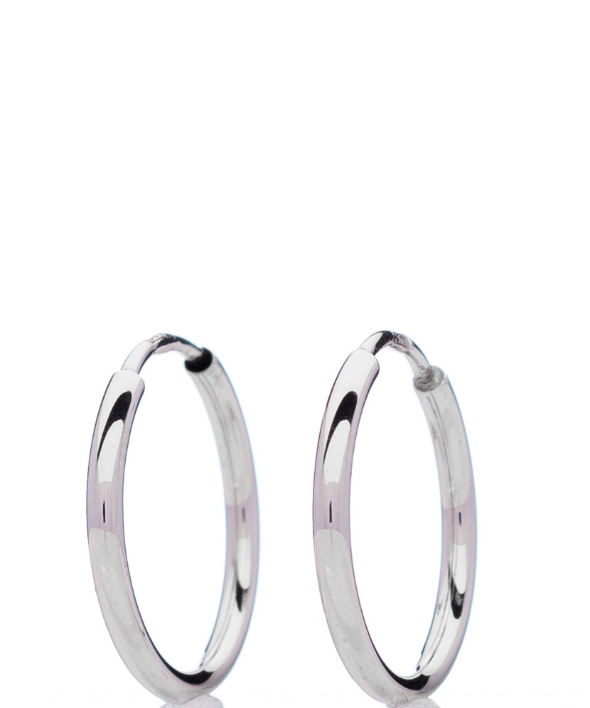 Auksiniai auskarai rinkutės 15mm - Auksiniai auskarai - Goldinga