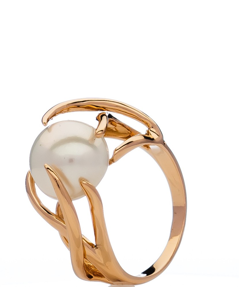 Kuldsõrmus pärliga - Kuldsõrmused - Goldinga