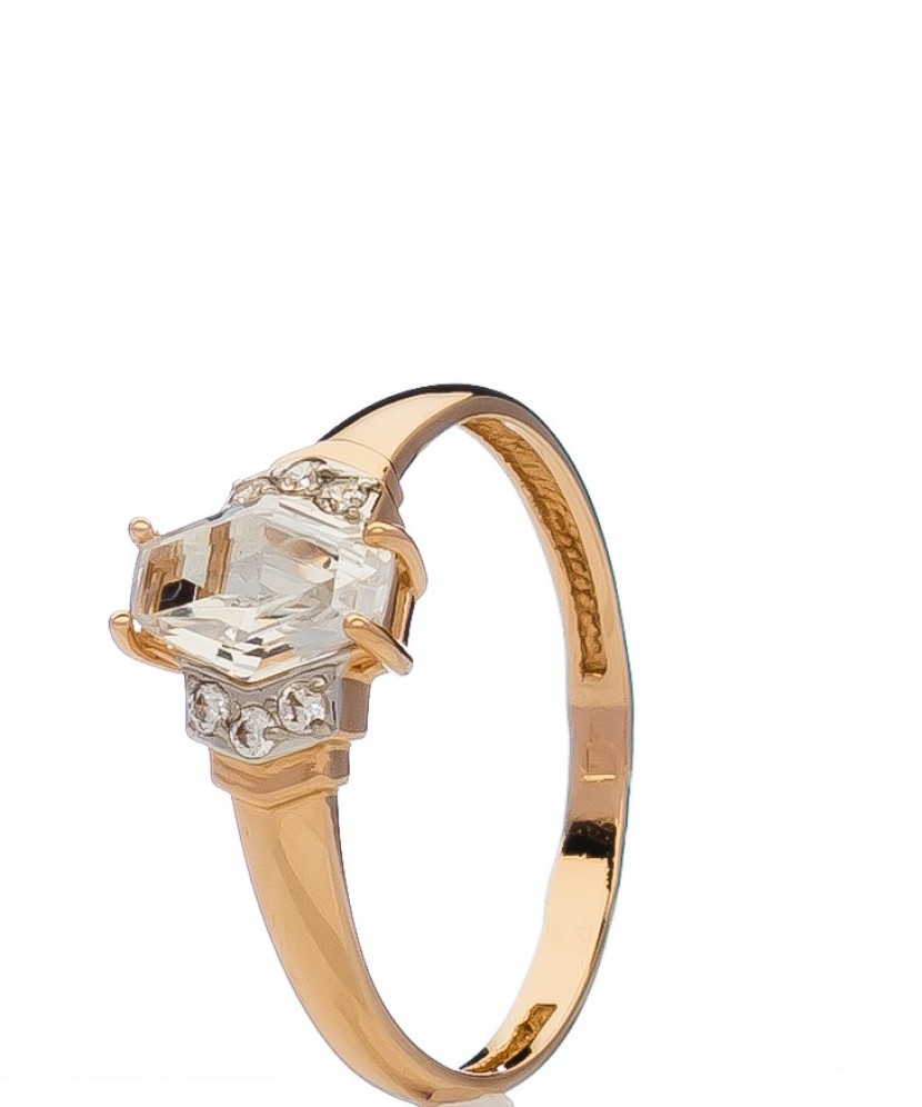 Kuldsõrmus tsirkoonidega - Kuldsõrmused - Goldinga