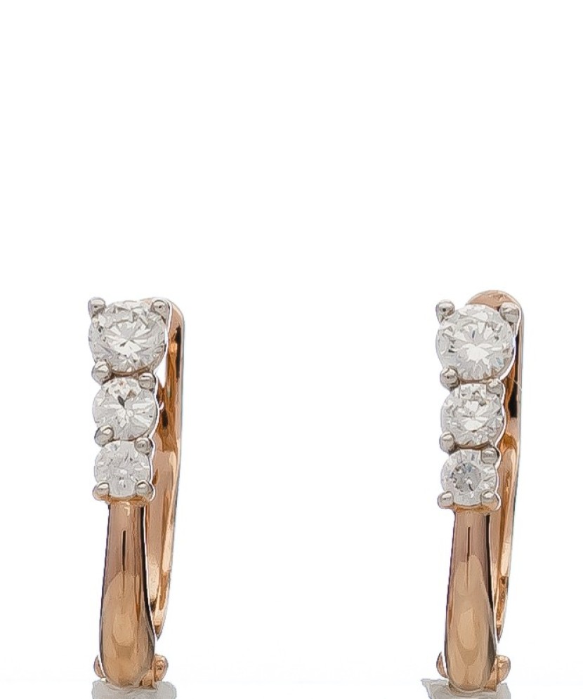 Kuldkõrvarõngad tsirkoonidega - Kuldkõrvarõngad - Goldinga