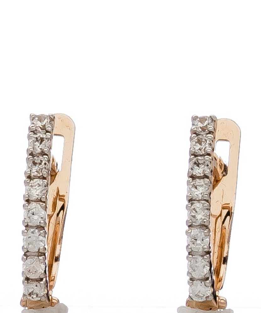 Kuldkõrvarõngad tsirkoonidega - Kuldkõrvarõngad - Goldinga