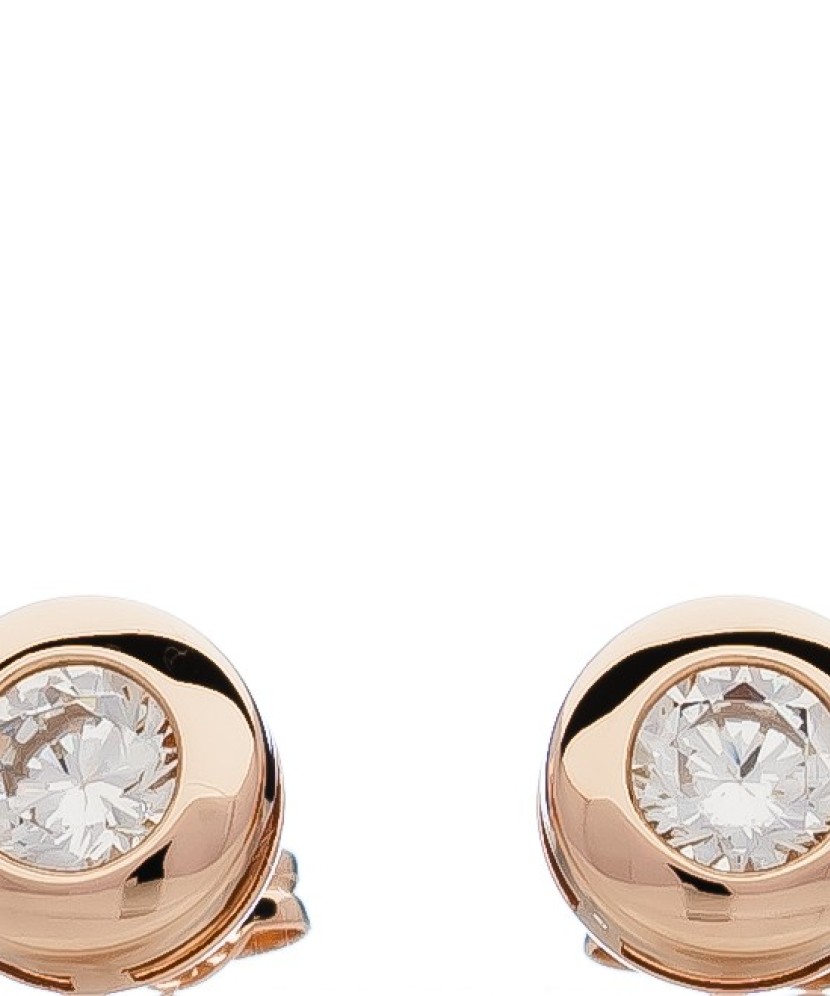 Kuldkõrvarõngad tsirkooniga - Kuldkõrvarõngad - Goldinga