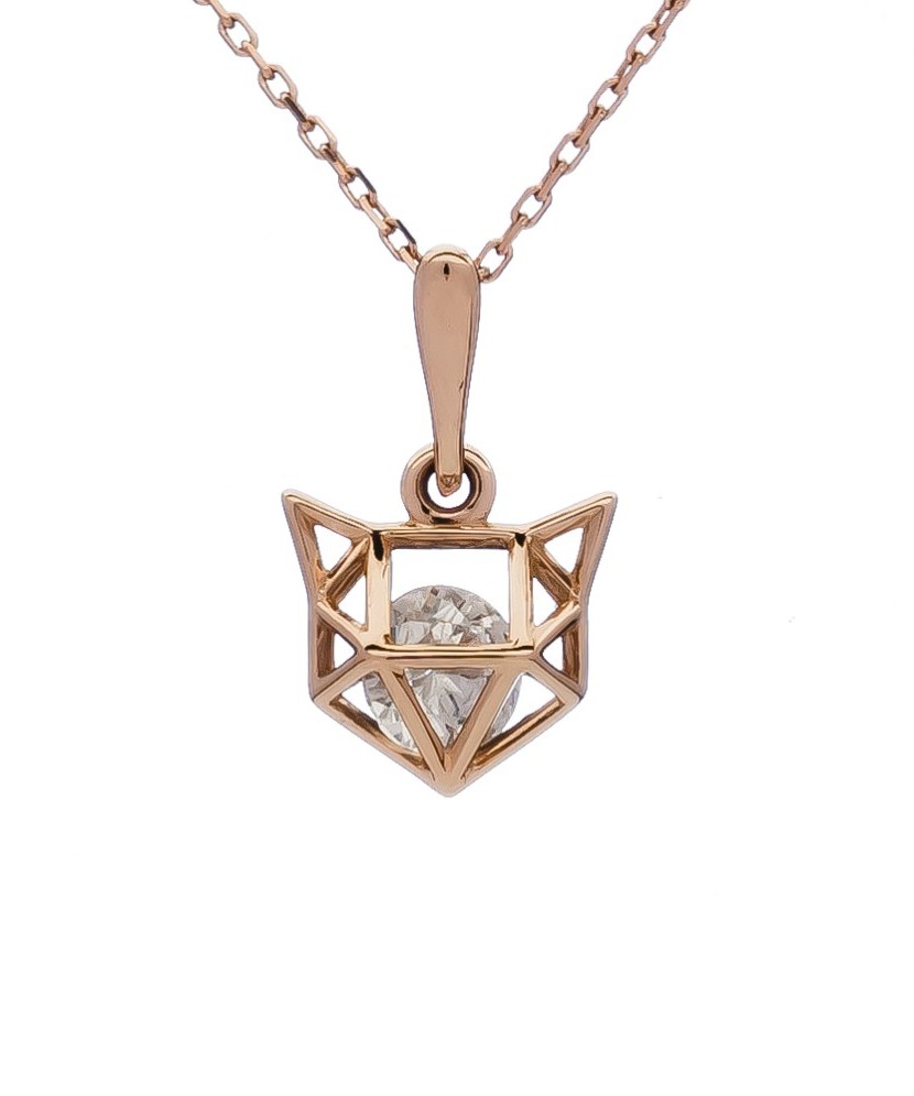 Kuldripats tsirkooniga - Kullast ripatsid - Goldinga