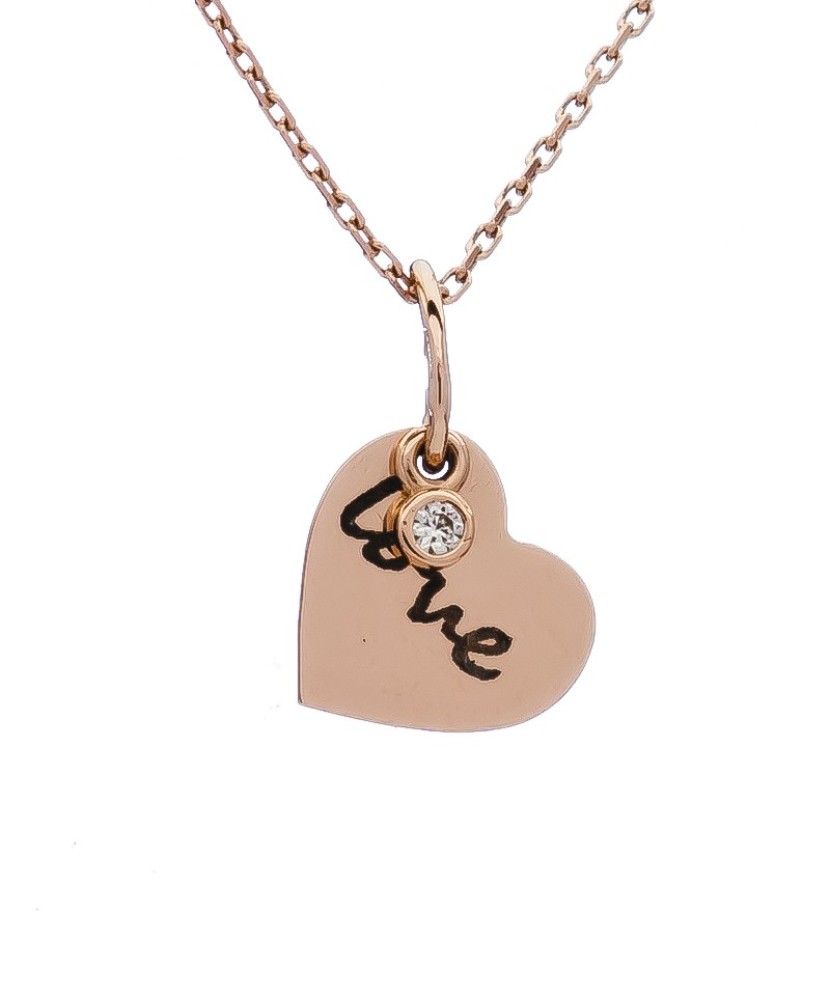 Auksinis Pakabukas Su Cirkoniu - Auksiniai pakabukai - Goldinga