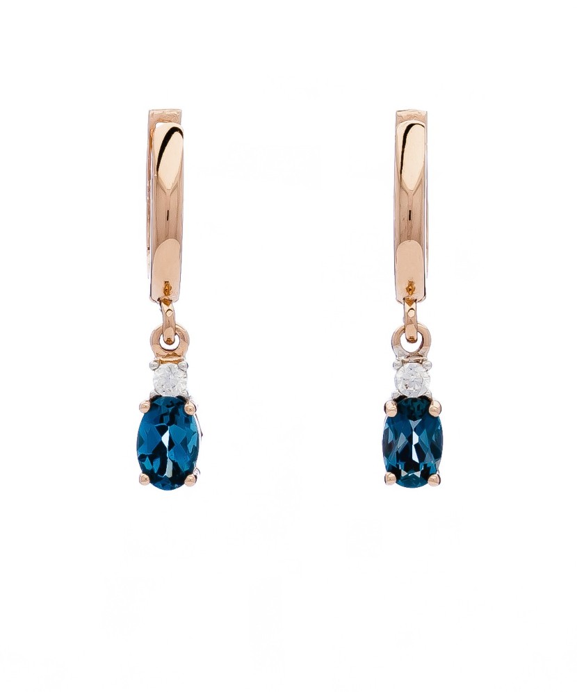 Kuldkõrvarõngad tsirkoonidega - Kuldkõrvarõngad - Goldinga