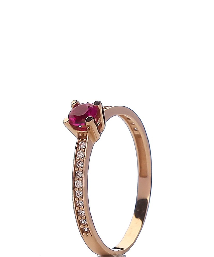 Kuldsõrmus tsirkoonidega - Kuldsõrmused - Goldinga