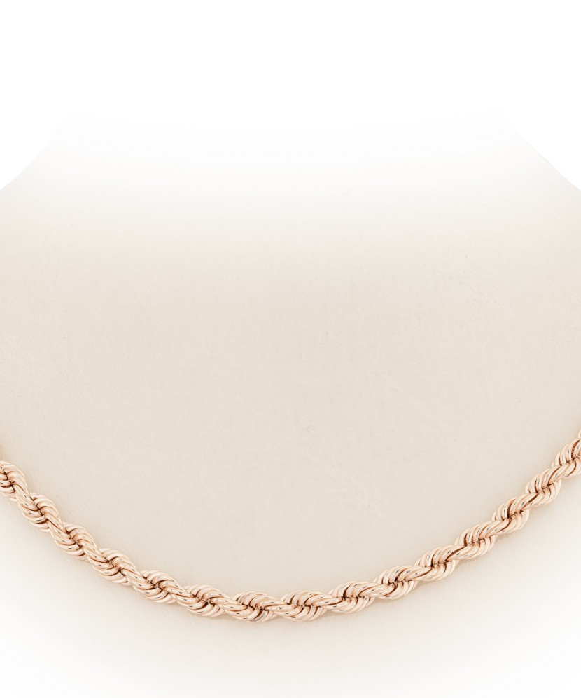Kuldkett "Rope" 5mm - Kullast kaelaketid - Goldinga