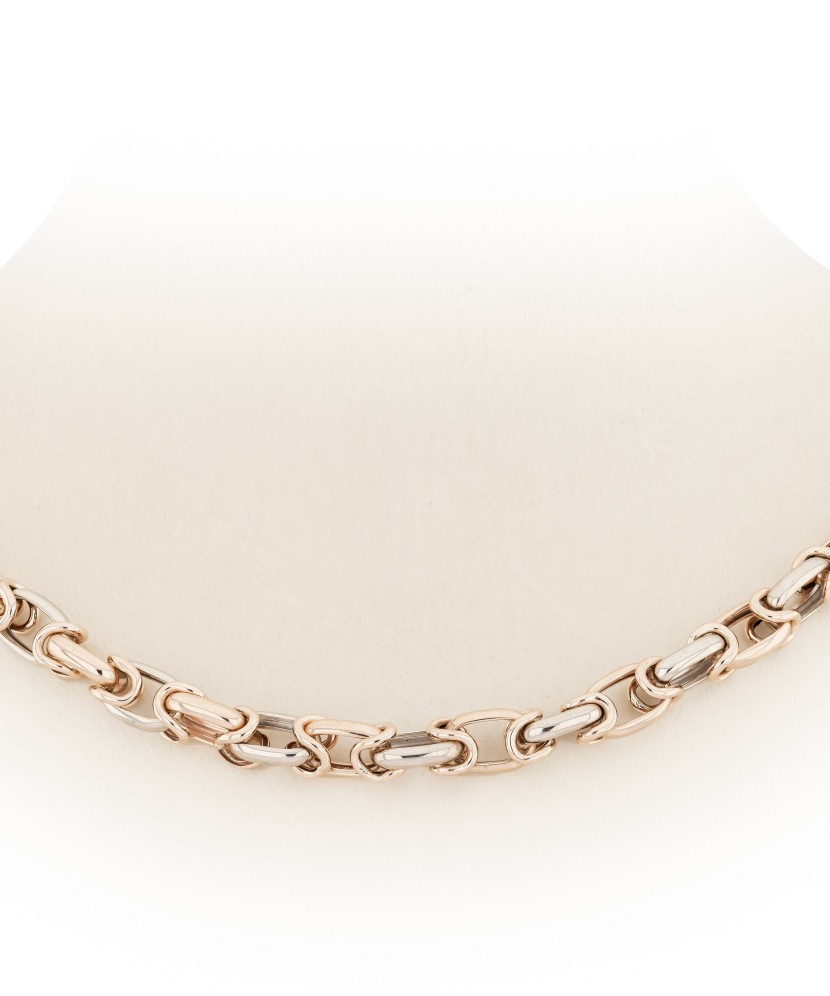 Auksinė grandinėlė "Byzantine" 6.7mm - Auksinės grandinėlės - Goldinga