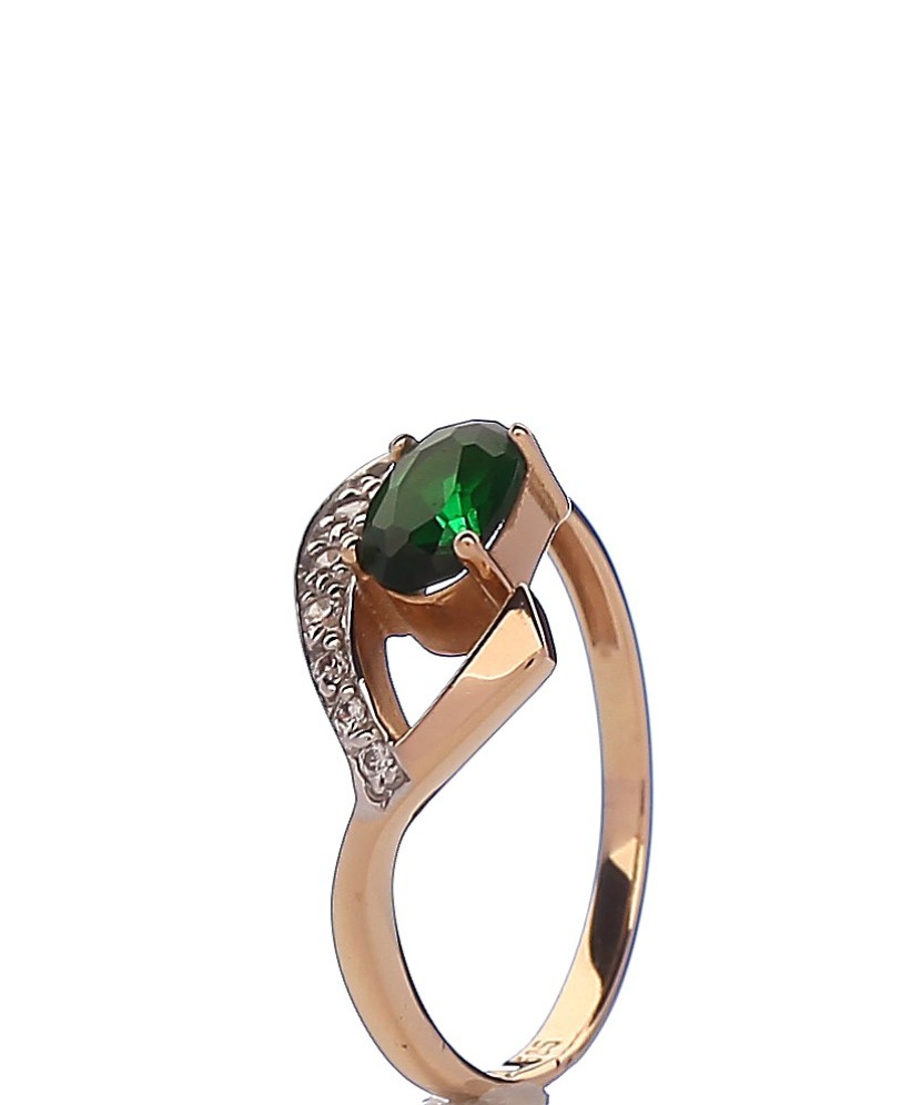 Kuldsõrmus tsirkoonidega - Kuldsõrmused - Goldinga