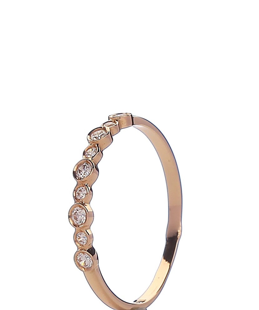 Kuldsõrmus tsirkoonidega - Kuldsõrmused - Goldinga