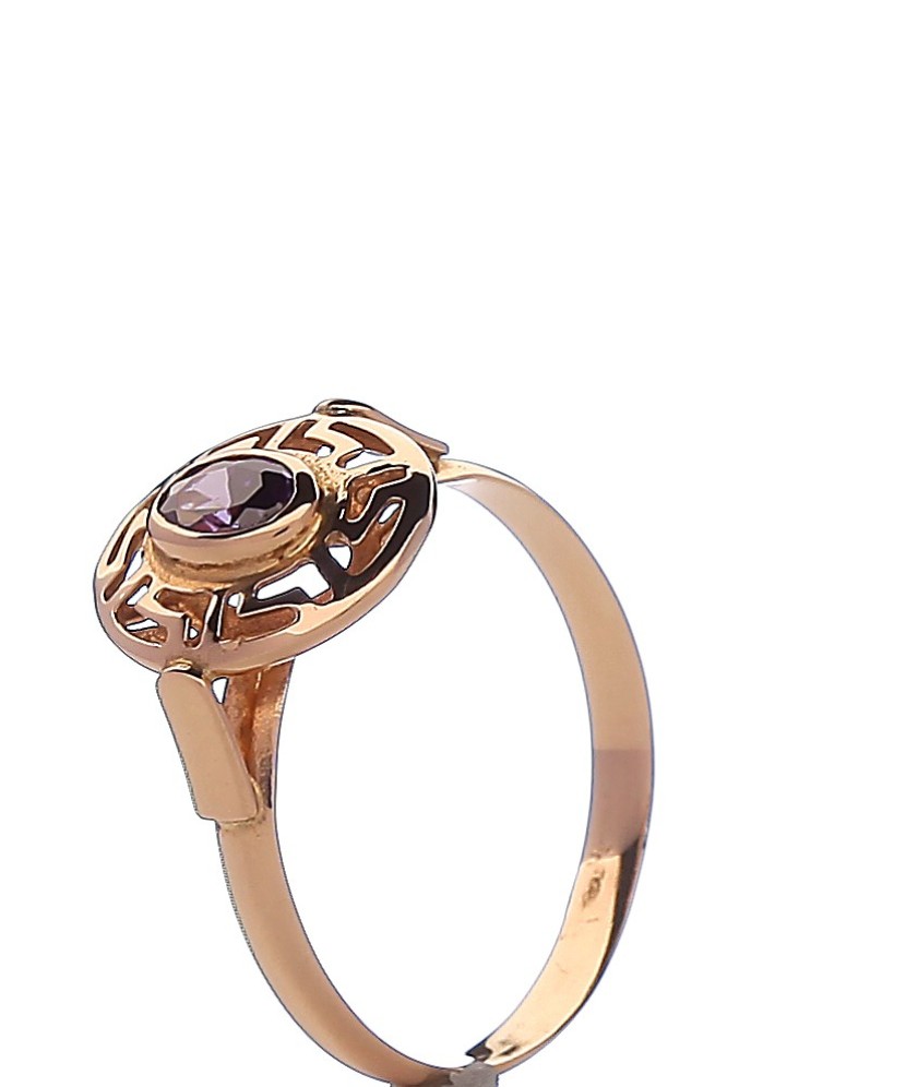 Kuldsõrmus tsirkooniga - Kuldsõrmused - Goldinga