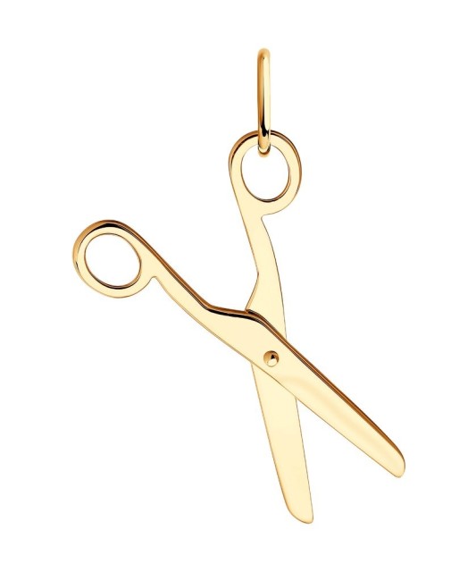 Kuldripats "Käärid" - Kullast ripatsid - Goldinga