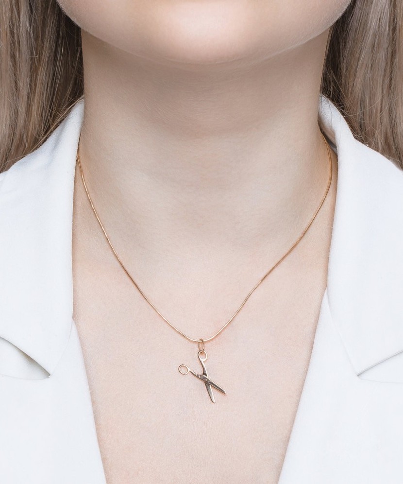 Kuldripats "Käärid" - Kullast ripatsid - Goldinga