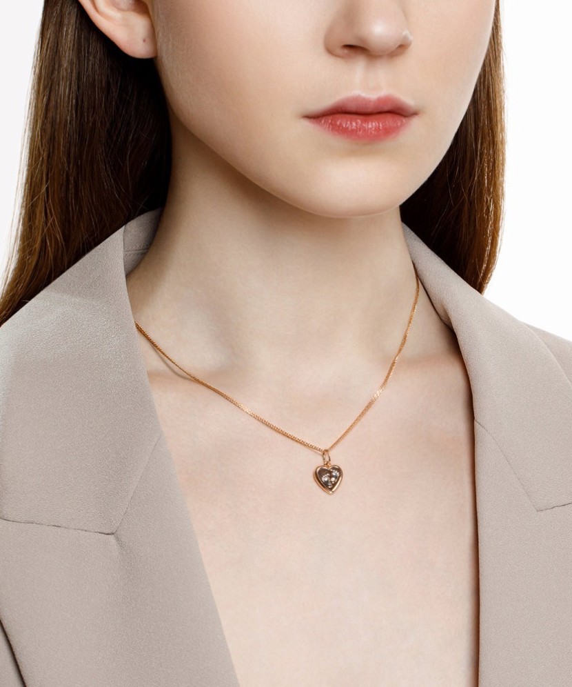 Auksinis pakabukas "Širdelė" - Auksiniai pakabukai - Goldinga