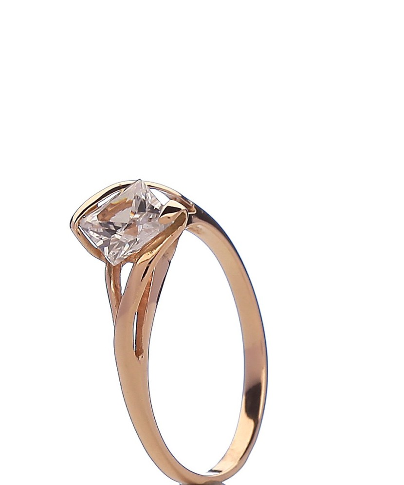 Kuldsõrmus tsirkooniga - Kuldsõrmused - Goldinga