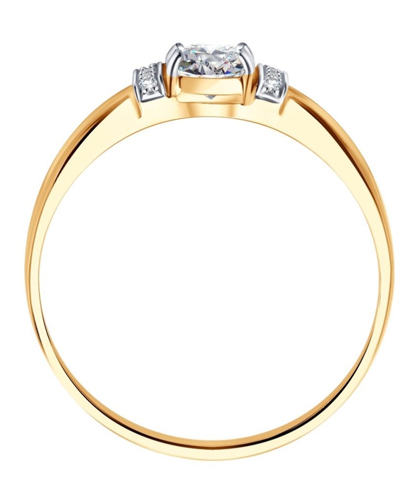 Kuldsõrmus tsirkoonidega - Kuldsõrmused - Goldinga