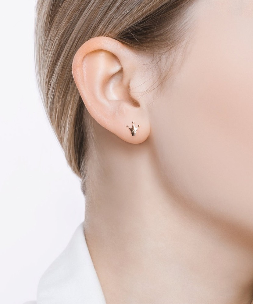 Kuldkõrvarõngad tsirkoonidega - Kuldkõrvarõngad - Goldinga