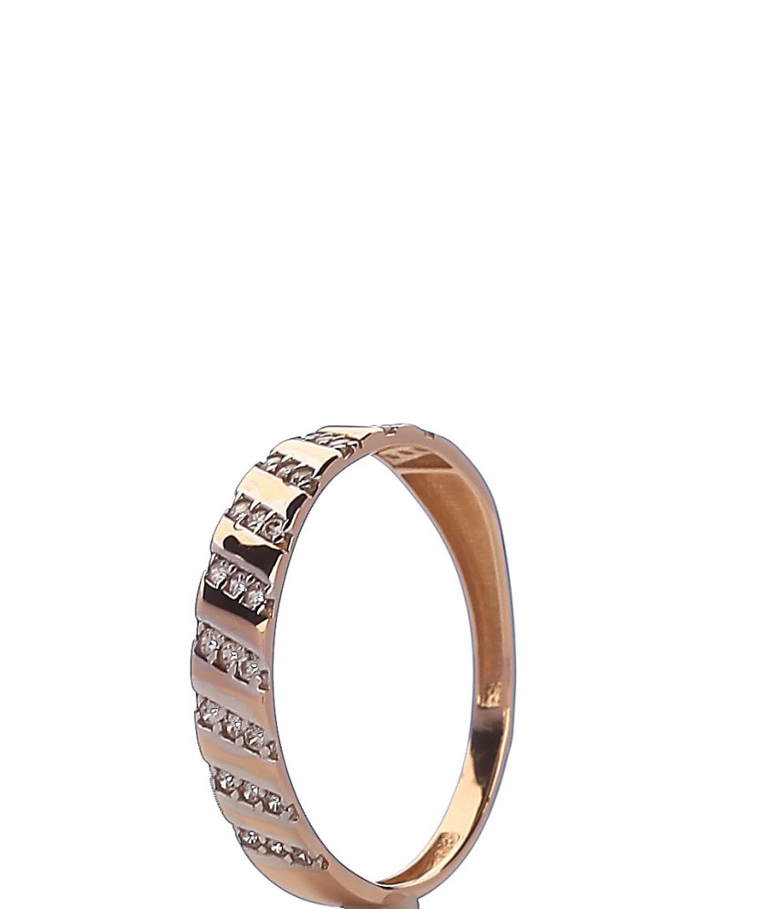 Kuldsõrmus tsirkoonidega - Kuldsõrmused - Goldinga