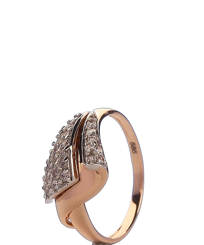 Kuldsõrmus tsirkoonidega - Kuldsõrmused - Goldinga