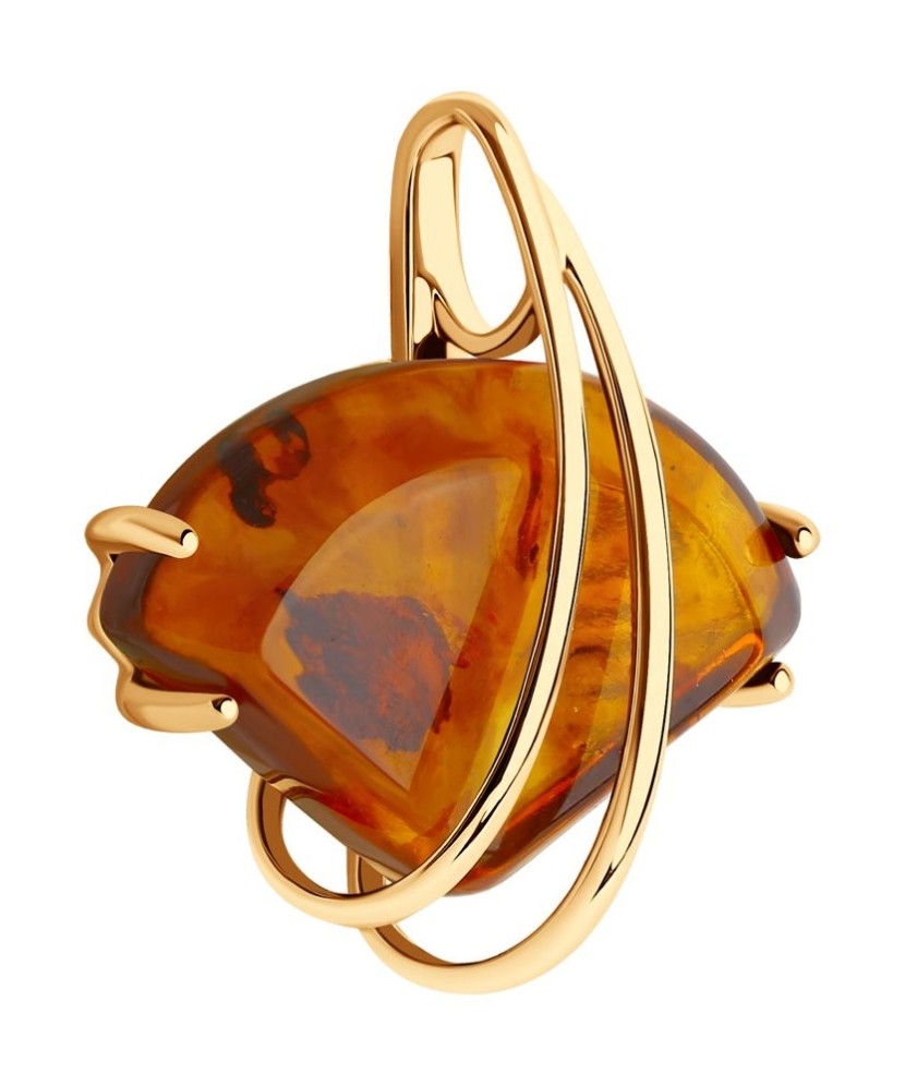 Kuldripats merevaiguga - Kullast ripatsid - Goldinga