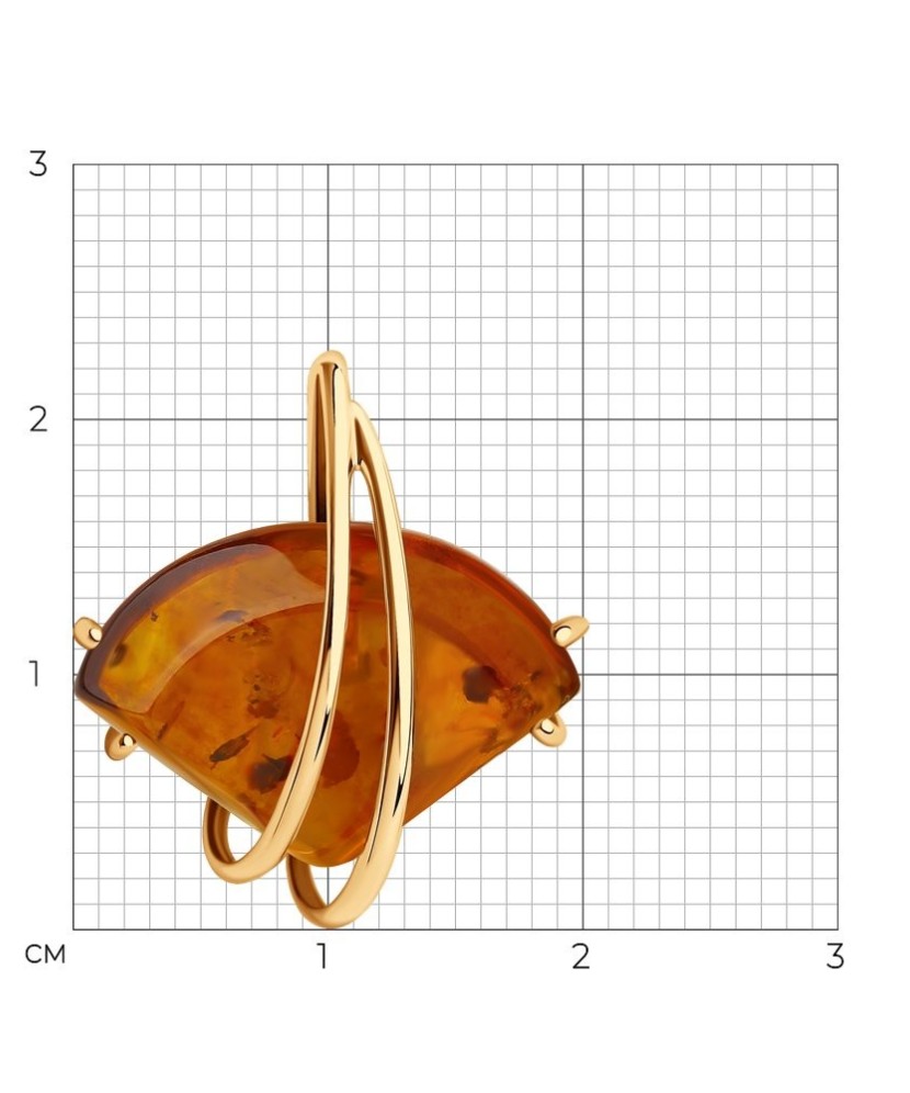 Kuldripats merevaiguga - Kullast ripatsid - Goldinga