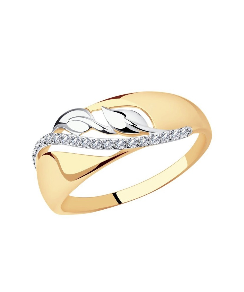 Kuldsõrmus tsirkoonidega - Kuldsõrmused - Goldinga