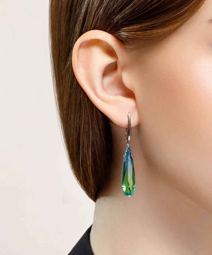 Hõbekõrvarõngad sitaliga - Hõbekõrvarõngad - Goldinga