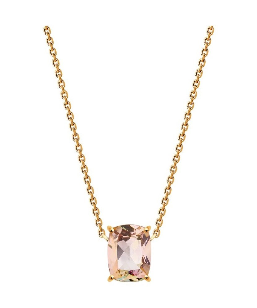 Kuldkett roosast suitsutopaasist ripatsiga - Kuldketid ripatsidega - Goldinga