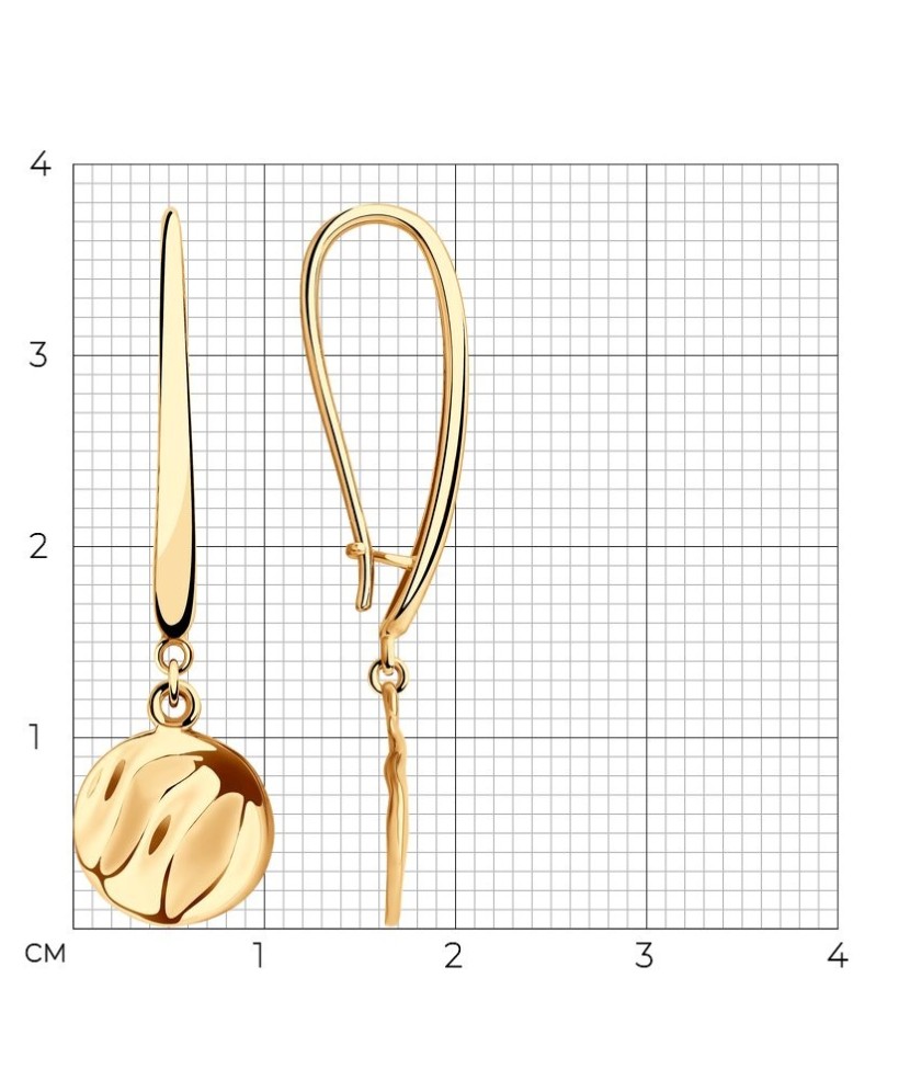 Auksiniai auskarai - Auksiniai auskarai - Goldinga