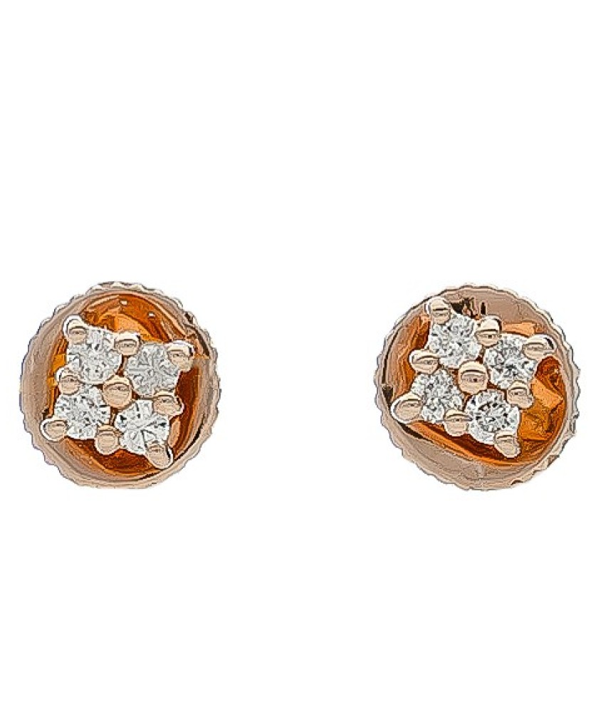 Kuldkõrvarõngad briljantidega - Kuldkõrvarõngad kalliskividega - Goldinga