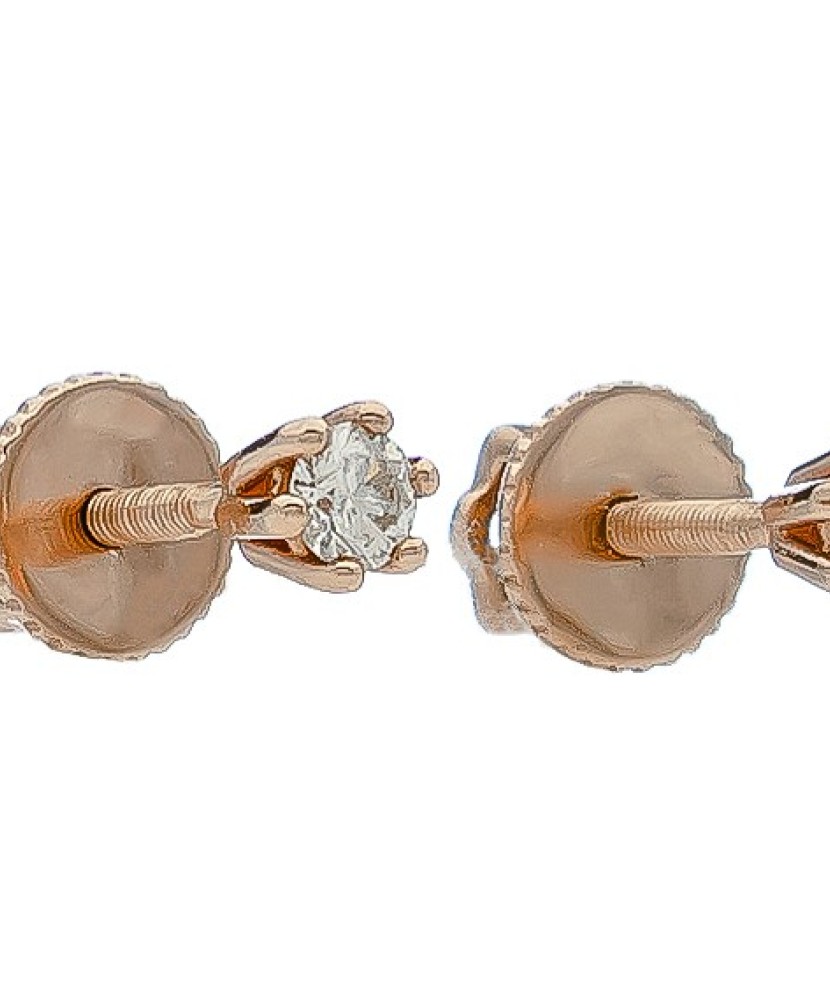 Kuldkõrvarõngad briljandiga - Kuldkõrvarõngad kalliskividega - Goldinga