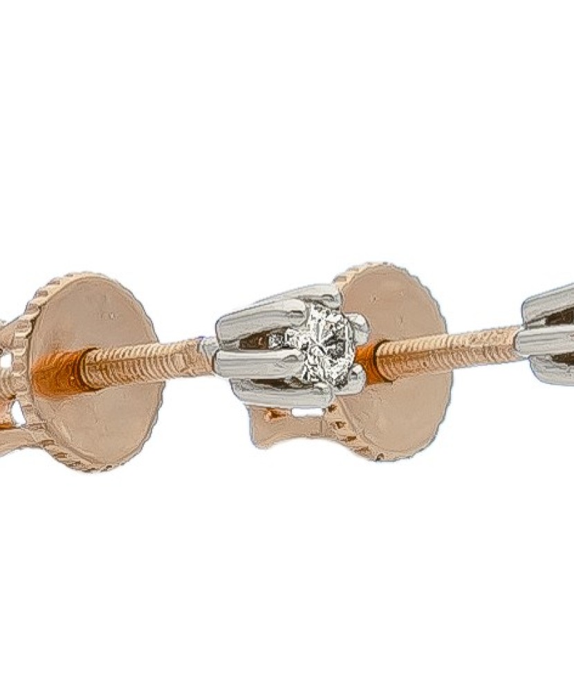 Kuldkõrvarõngad briljandiga - Kuldkõrvarõngad kalliskividega - Goldinga