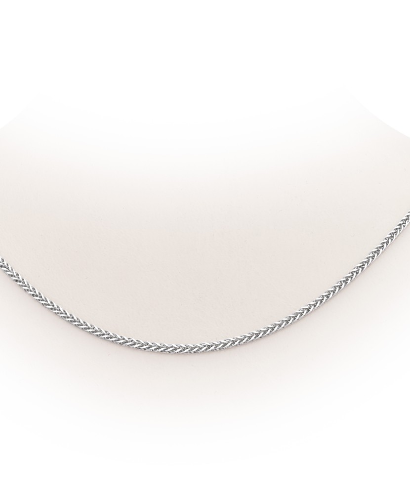 Sidabrinė grandinėlė dengta rodžiu "Spiker" - Sidabrinės grandinėlės - Goldinga