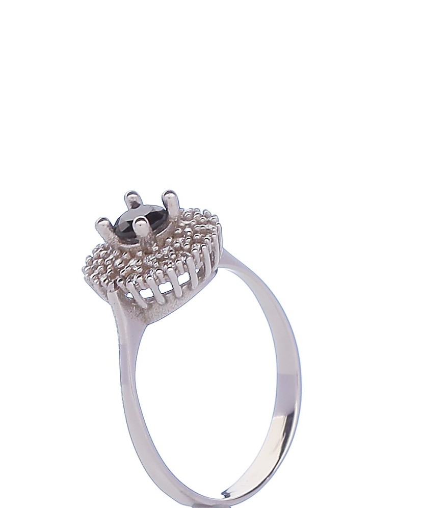 Hõbesõrmus tsirkoonidega - Hõbesõrmused - Goldinga