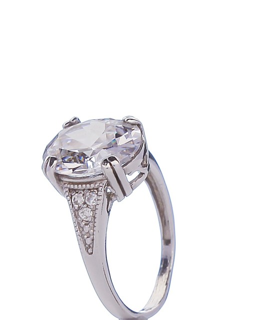 Hõbesõrmus tsirkoonidega - Hõbesõrmused - Goldinga