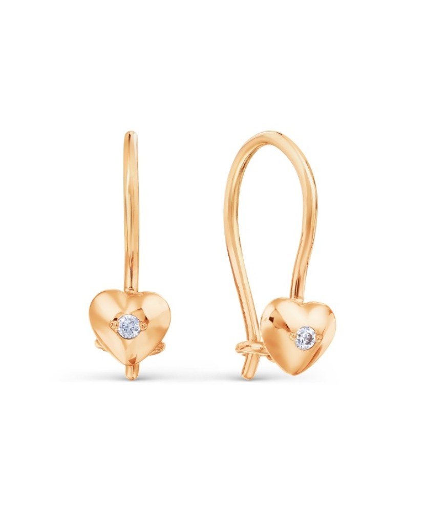 Kuldkõrvarõngad tsirkoonidega - Kuldkõrvarõngad - Goldinga