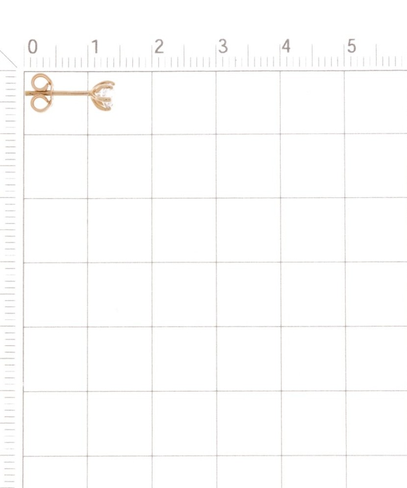 Kuldkõrvarõngad tsirkooniga - Kuldkõrvarõngad - Goldinga